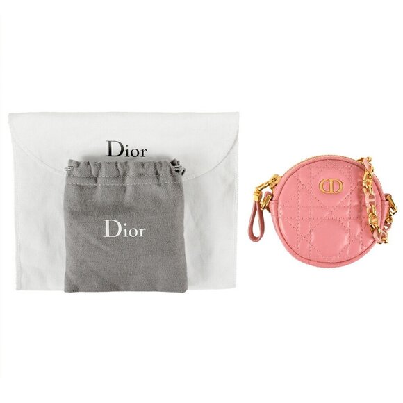 DIOR Pink Leather Pouch - Picture 7 of 7